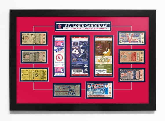 St Louis Cardinals 11-Time World Series Champions by ThatsMyTicket