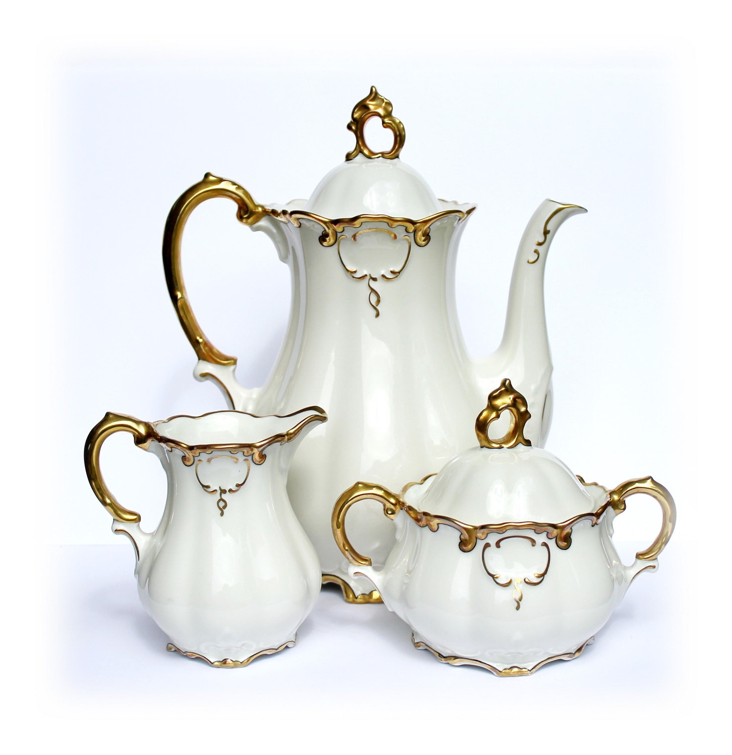 Vintage Tea Set Cream Set Vintage German by AntiqueBoutiqueIdeas