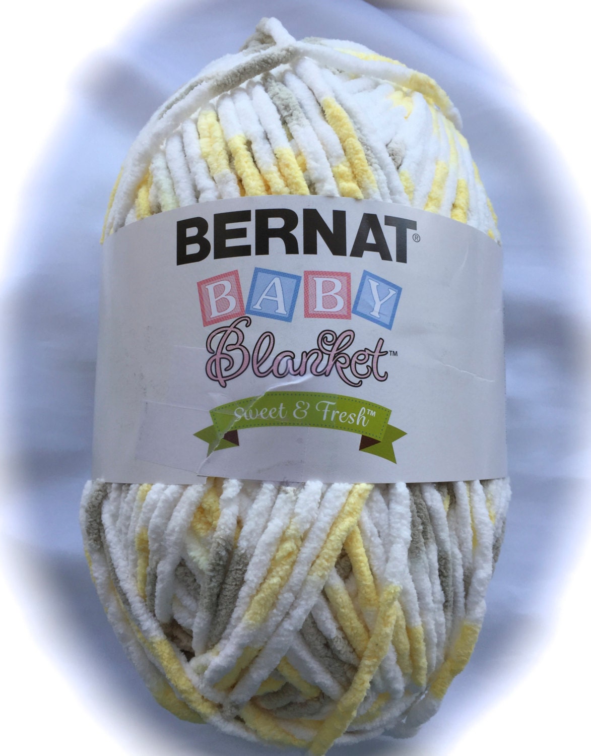 86 BERNAT BABY BLANKET YARN SWEET AND FRESH