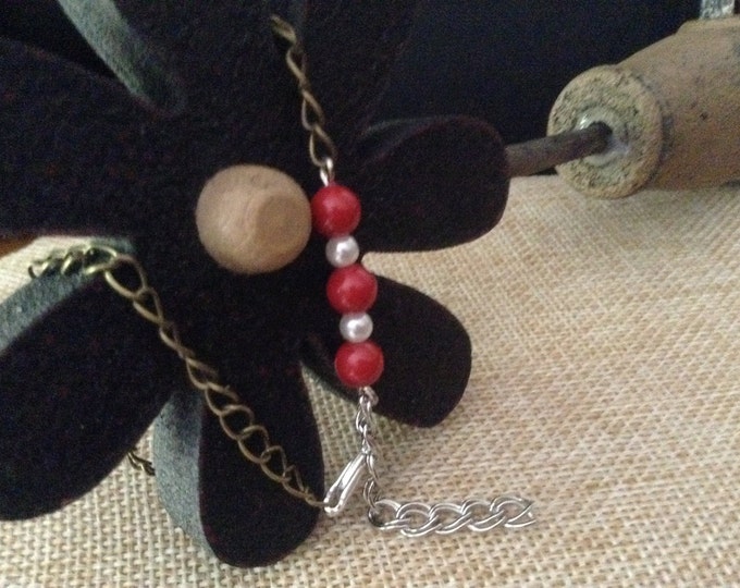 Swarovski Red Anklet