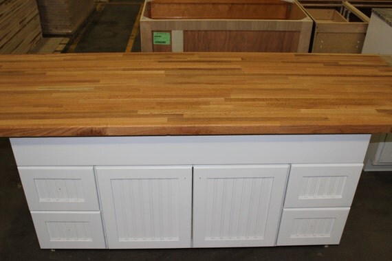Kitchen Island 36 X 60 forever joint red oak butcher block counter top 1-1/2 x Kitchen Island 36 X 60 forever joint red oak butcher block counter top 1-1/2 x