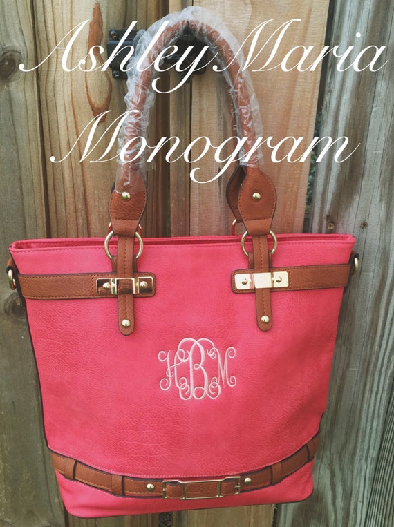 Monogram purse monogram leather purse by AshleyMariaMonogram