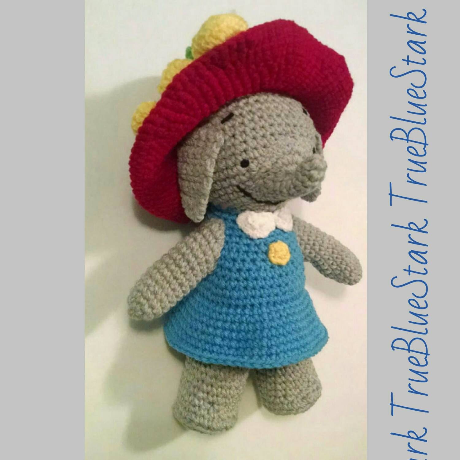 ella the elephant plush