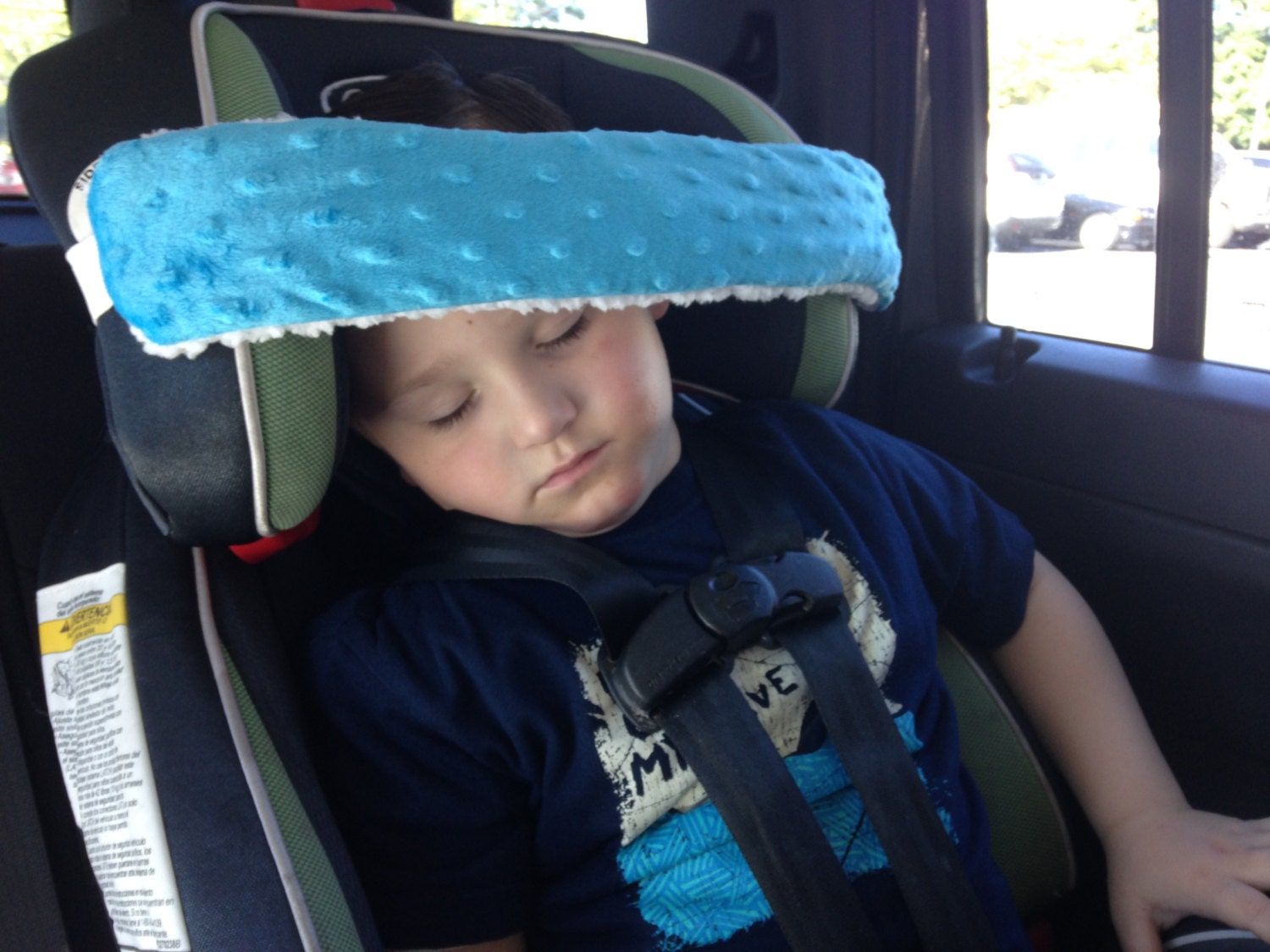 Child car seat support pillow head band WORK AWESOME