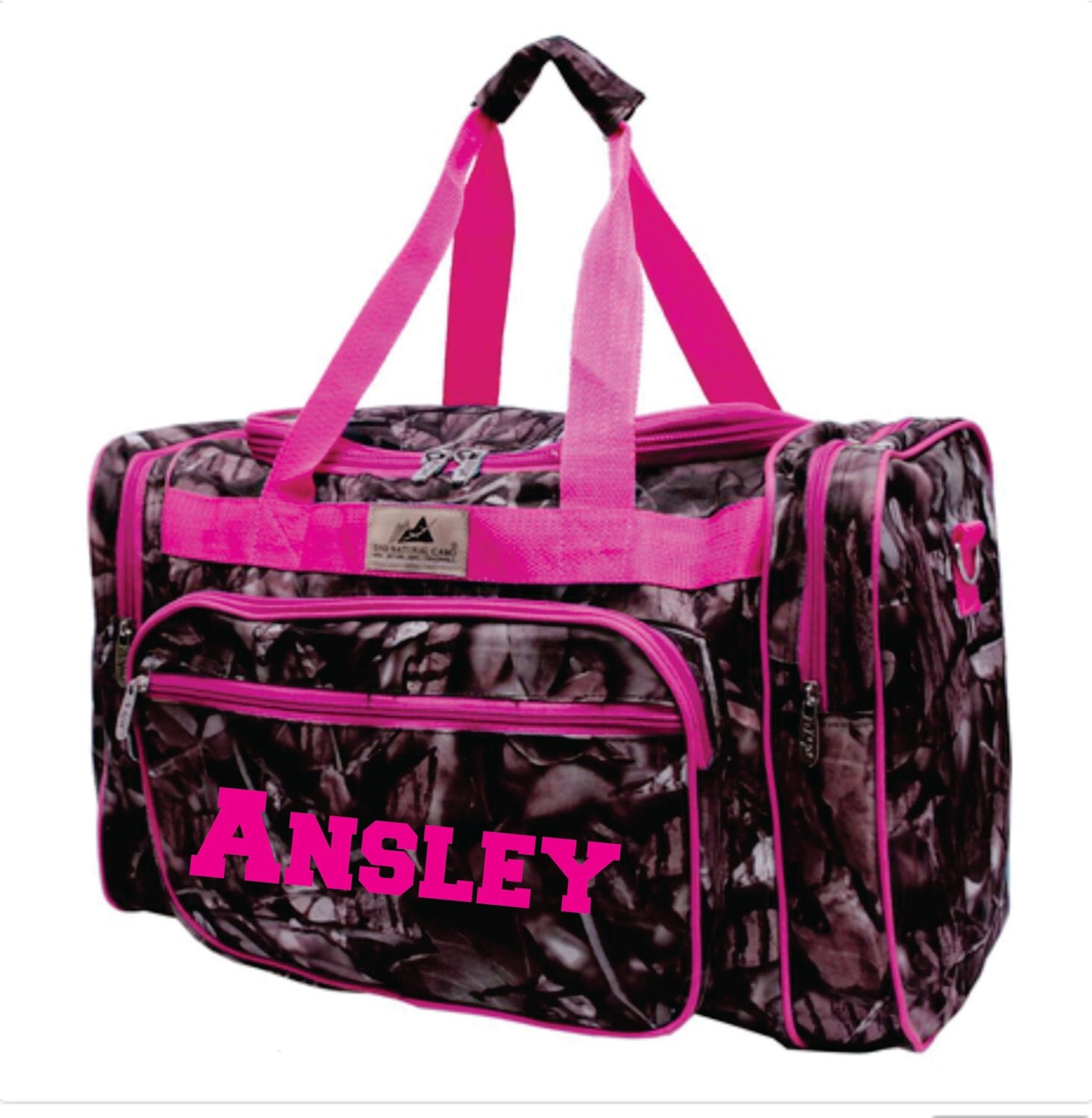 Monogram Pink Camo Duffle Bag