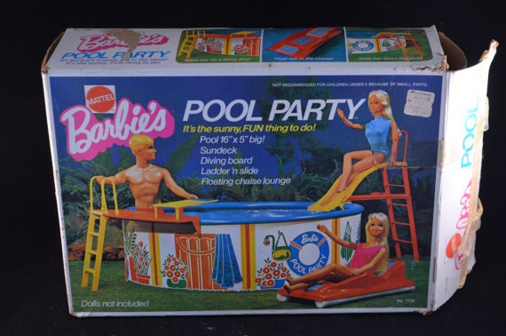 1970s barbie pool