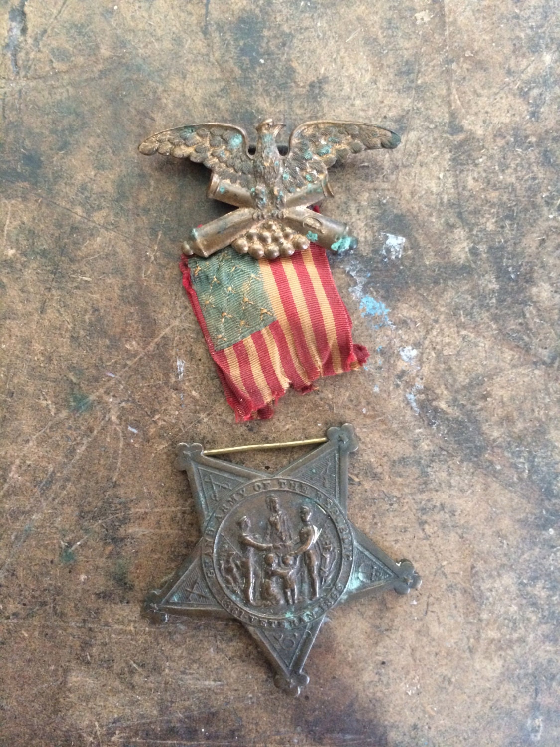 ladies of the grand army of the republic medal 1886