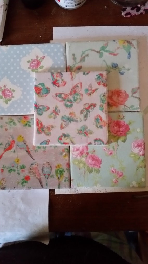 shabby chic coasters by glitzngem on etsy shabby chic coasters by glitzngem on etsy