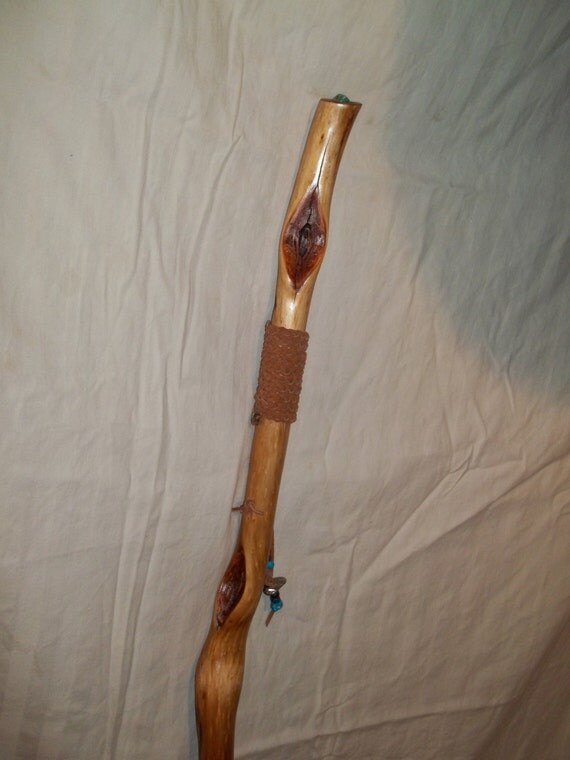 Diamond Willow hiking stick by SacredTrails on Etsy