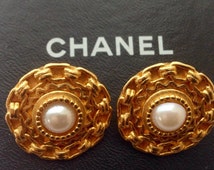 Popular items for chanel pearls on Etsy