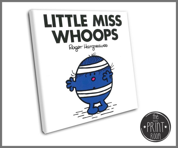 Little Miss Whoops Mr Men Children's Book by ThelittlePrintRoom15