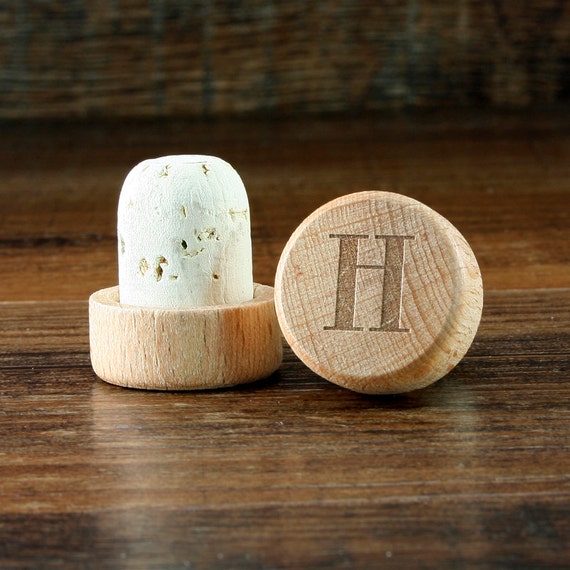 Bulk Monogrammed Wine Stopper Engraved Wine Stopper Wedding