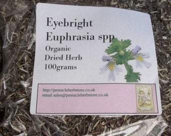 Eyebright dried organic herb - euphrasia spp