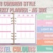 Erin Condren style printable weekly planner by FiloDelight