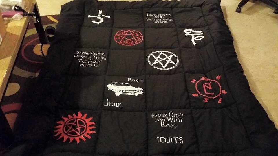 supernatural blanket supernatural comforter dean supernatural blanket supernatural comforter dean