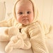 Merino wool Knitted Bunting Bag for Infants, Babies and Newborns