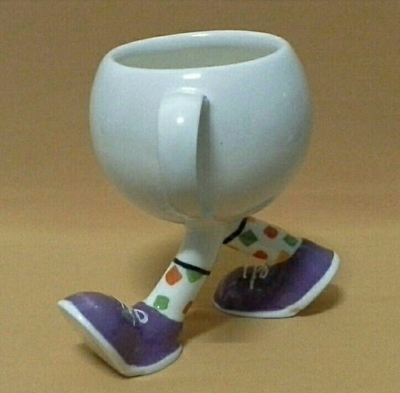 Walking Tea Cup / Coffee Cup by Santino and Co by SantinoandCo