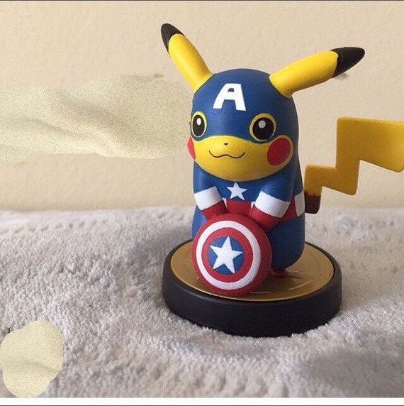 pikachu smash bros amiibo