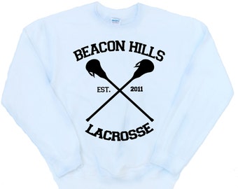 BEACON HILLS LACROSSE - Teen Wolf Inspired Fan Jumper Dylan O'Brien - Various Colours Available Unisex Sweatshirt