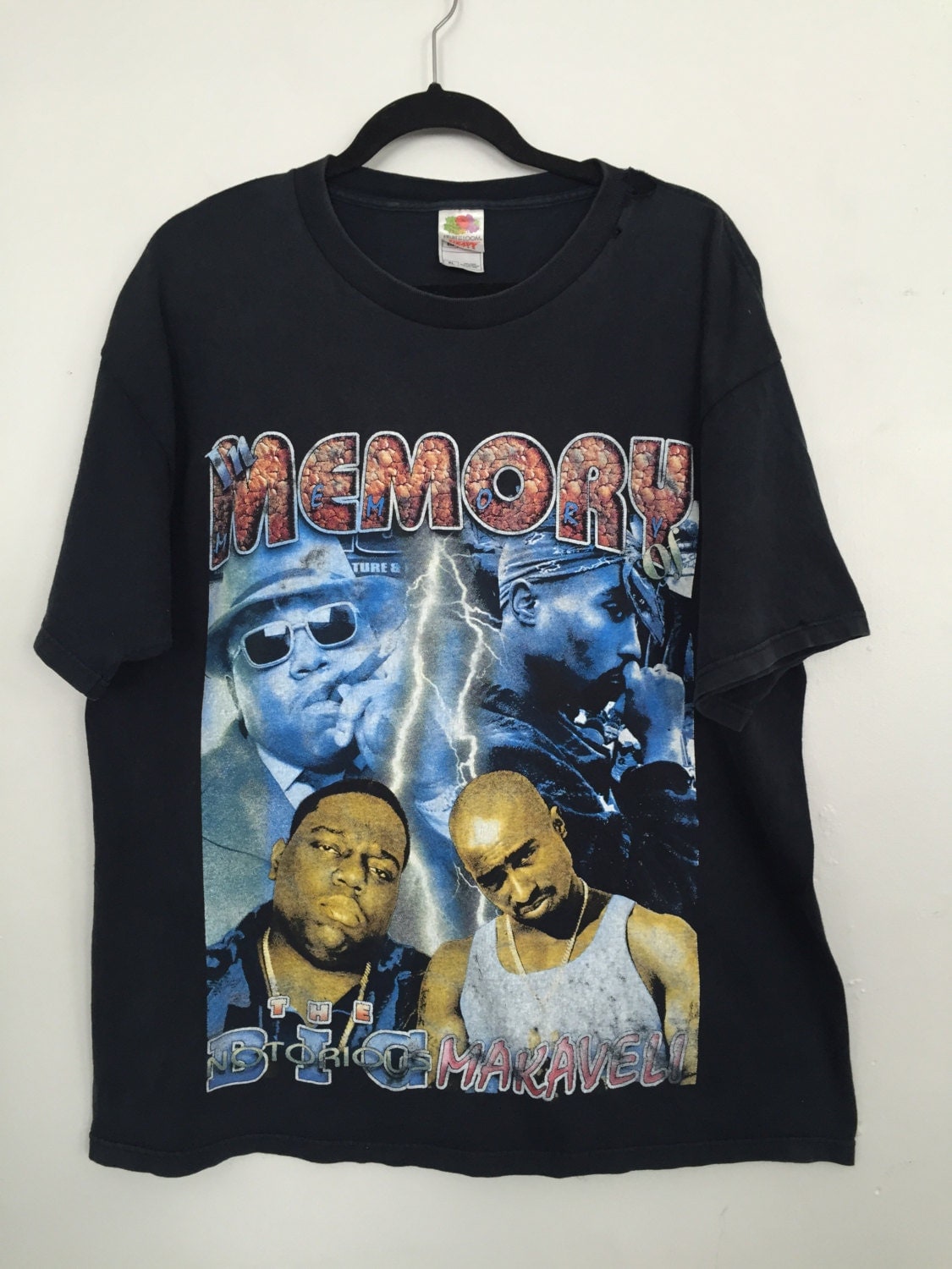 90s Tupac Biggie shirt vintage rap hip hop t shirt 90s tee
