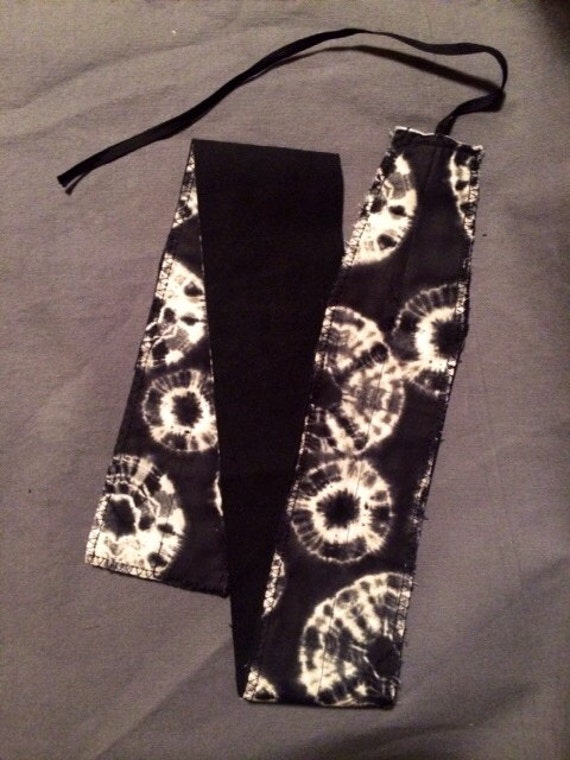 Black & White Tie Dye WODKilla Wrist Wrap by GlitterandGains