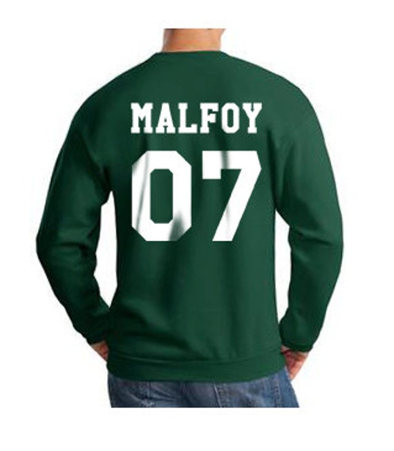 draco malfoy embroidered sweatshirt