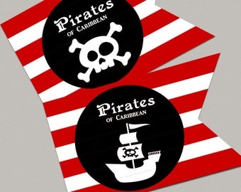 Printable Pirate Party Flags for Kids