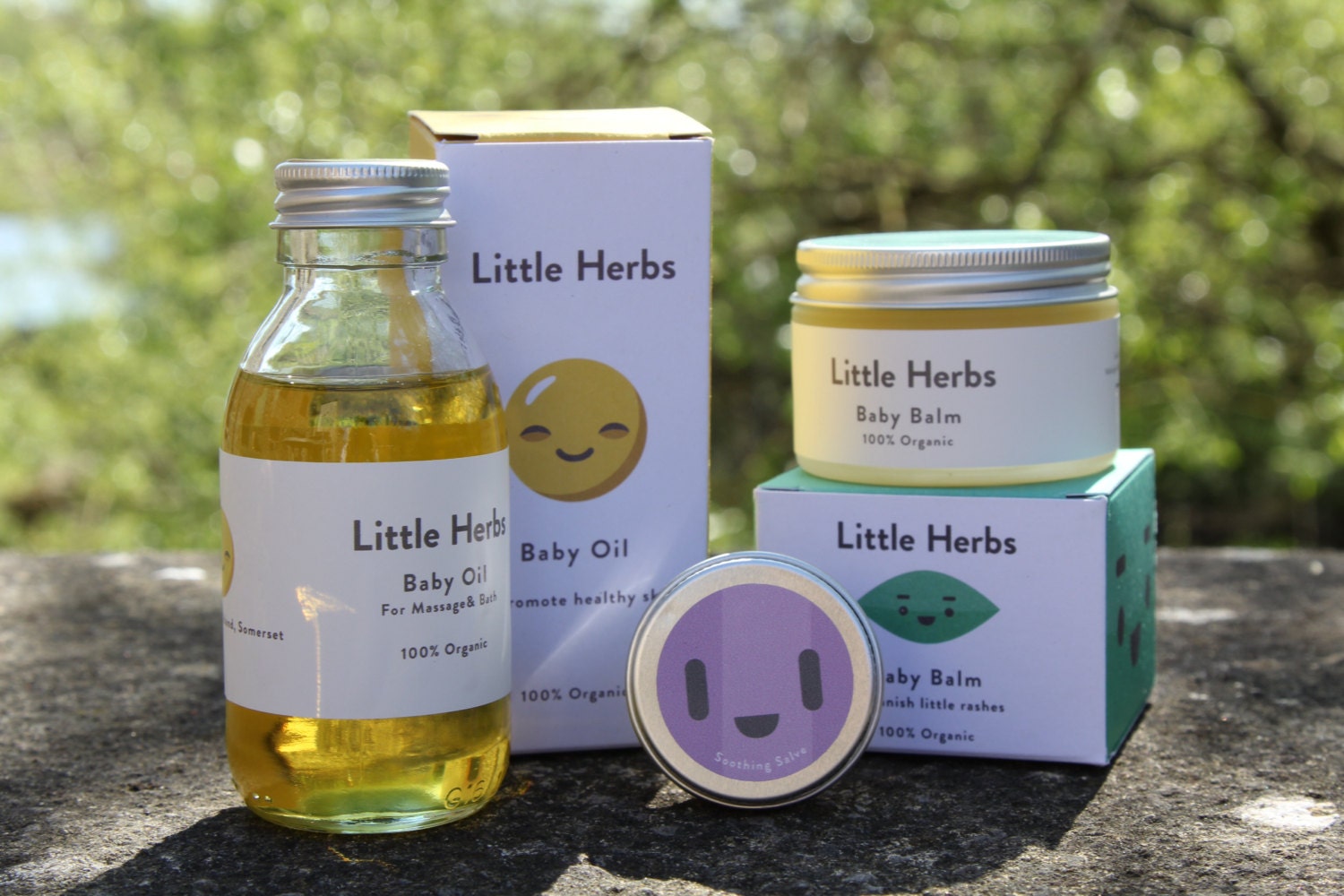 Little Herbs Organic Baby Infant Bath & Massage by LittleHerbs