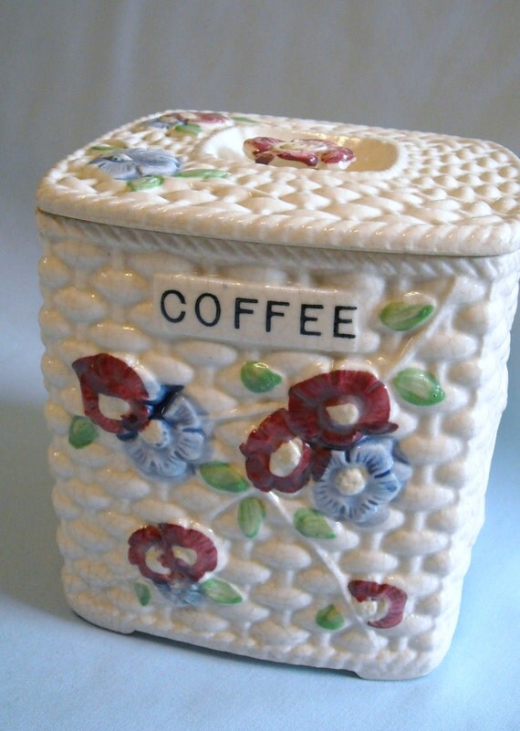 Coffee Canister Ceramic Coffee Canister Made in Japan Coffee