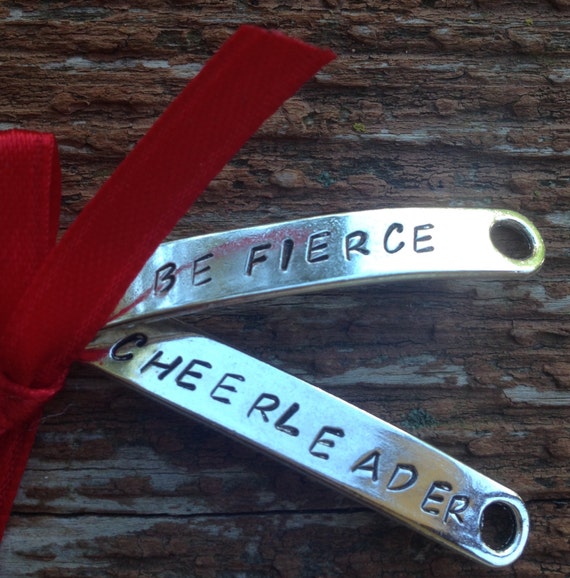 Be Fierce CHEERLEADER Shoe Tag by ShellieHawksDesigns on Be Fierce CHEERLEADER Shoe Tag by ShellieHawksDesigns on