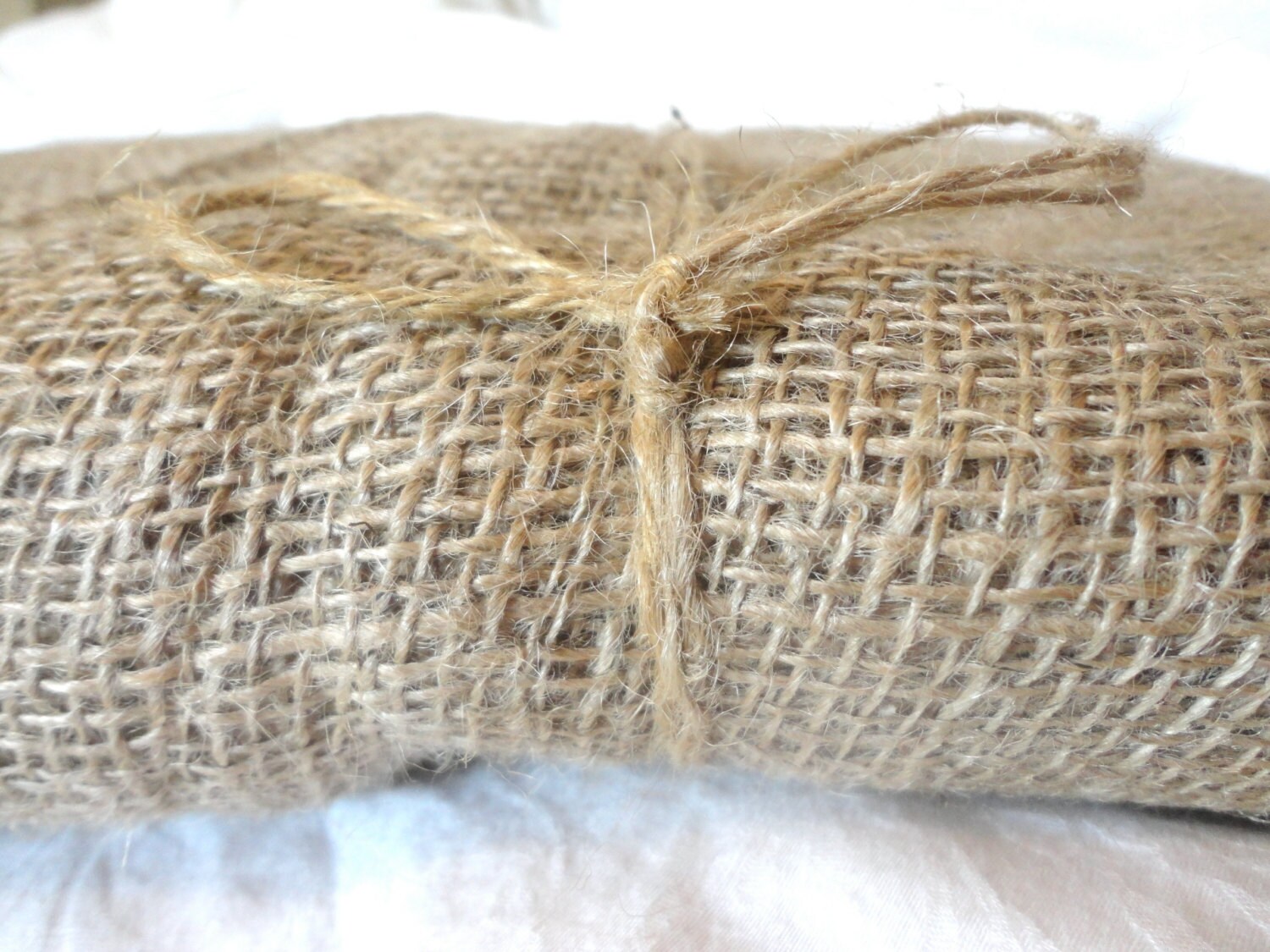 Jute Natural Fabric Hemp Burlap Wedding Textiles