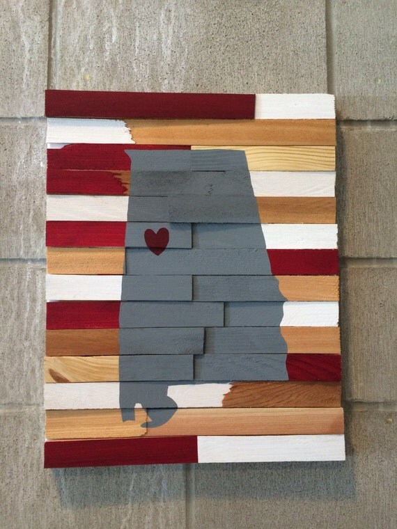 College Wall Hanging University of Alabama