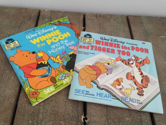 Walt Disney Winnie The Pooh And Tigger Too 7 Vinyl by ThePinkRoom