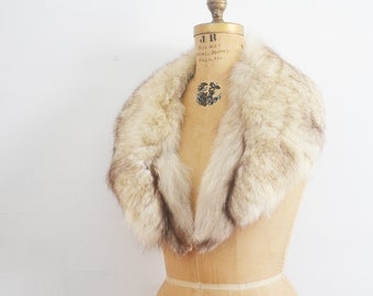 Fur collar / fox fur collar