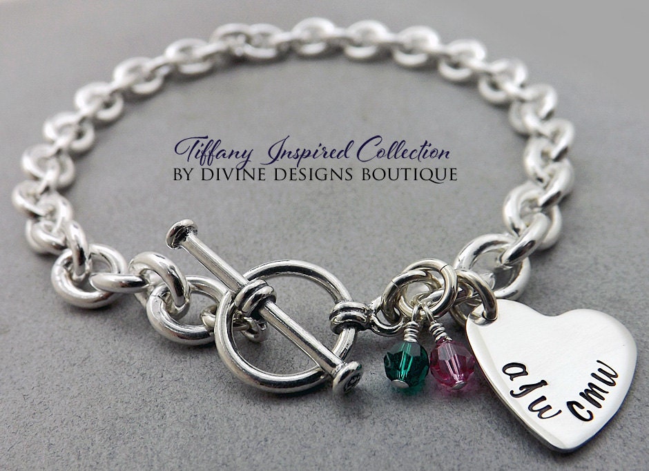 Ankle Bracelet Personalized Jewelry Anklet by DivineDesignJewelers