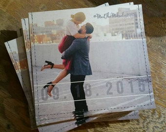 Custom "Personalized cd sleeve" wedding favor