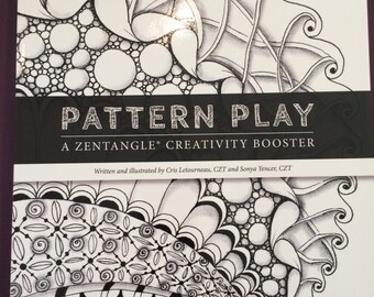 SALE! 18.00 was 21.95 Pattern Play A Zentangle Creativity Booster