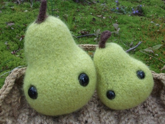 pear plush toy