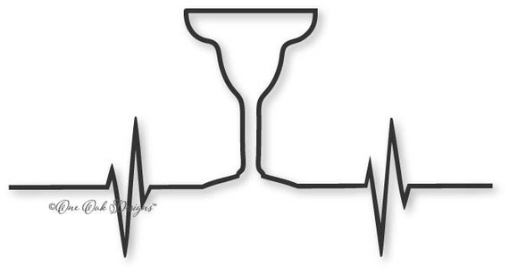 Download Margarita Glass EKG svg Vector dxf pdf png eps jpg Design