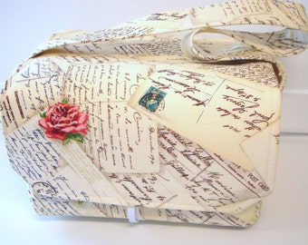 Super Large 6 inch Depth Fabric Coupon Organizer French Post Card