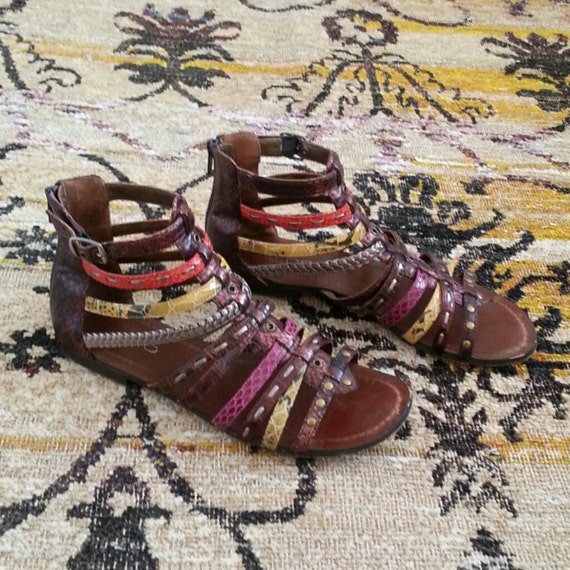 aldo women's gladiator sandals