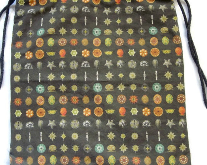 Haeckel Microscopic Life: Backpack/tote Custom Print