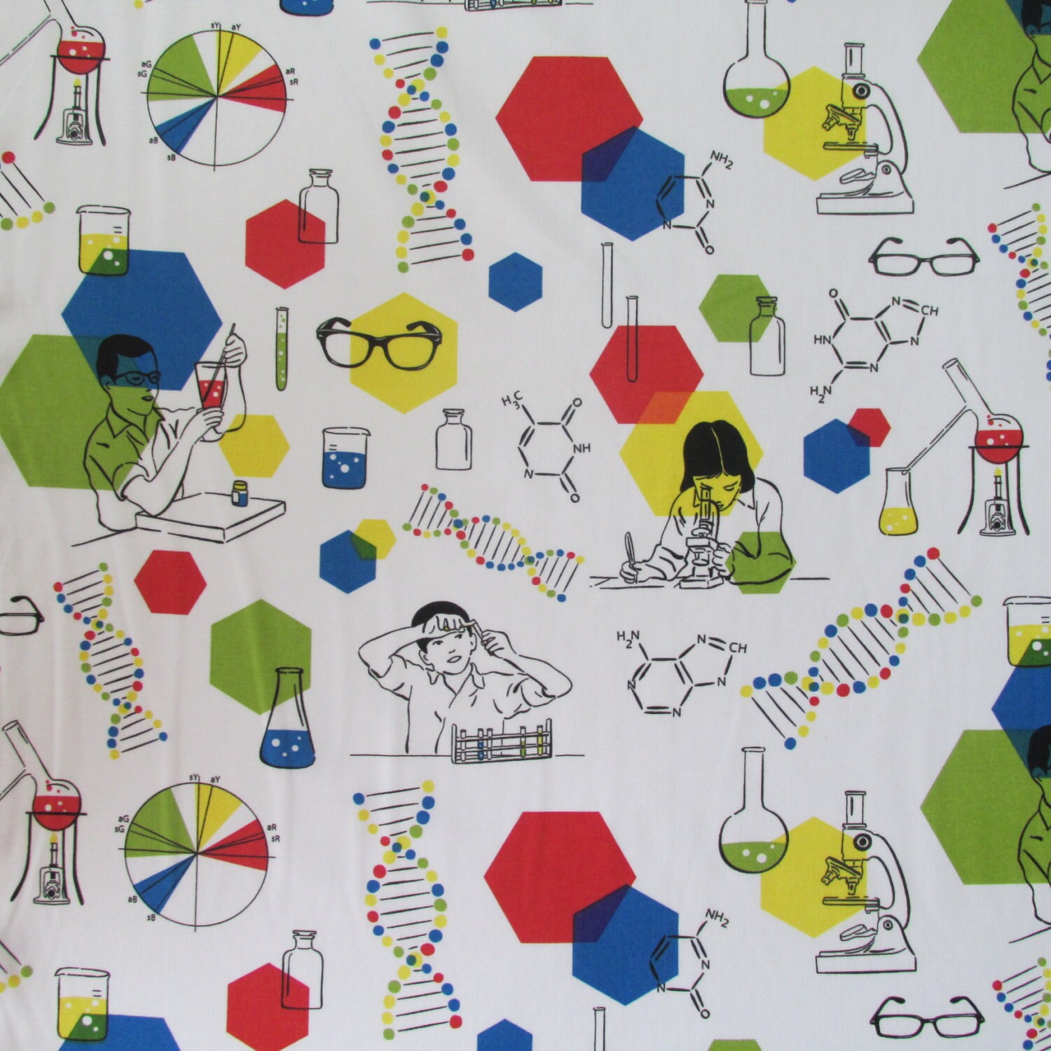 In the Beginning Fabrics Chemistry Lab from the CHROMATICS Collection