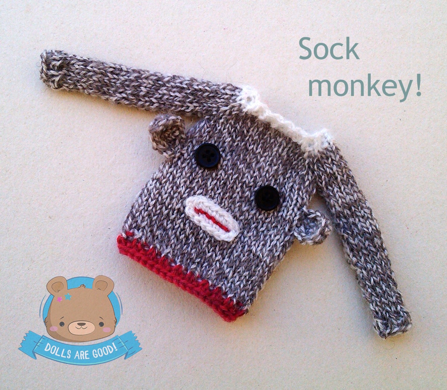 bluenotes sock monkey sweater