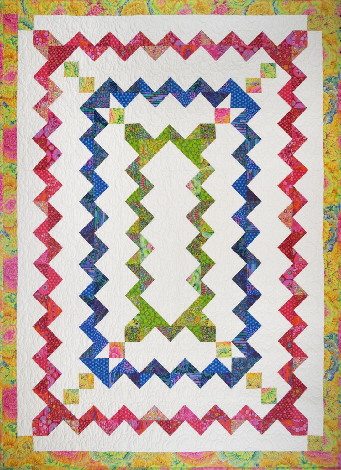 Zig Zag Zany Quilt Pattern