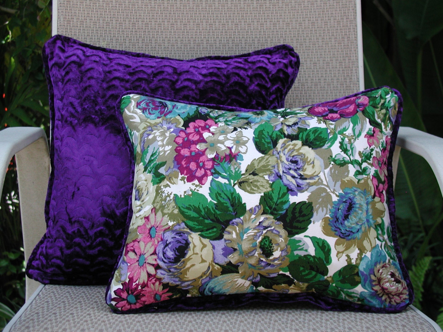 colorful pillows