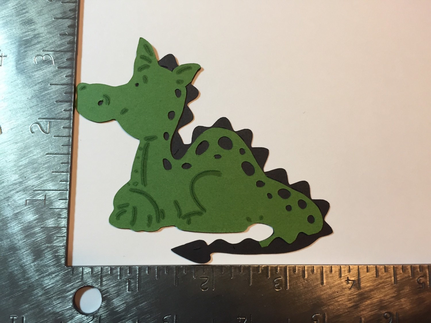 Dragon Die Cut by mouseprintcreations on Etsy