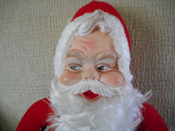 rushton rubber face santa