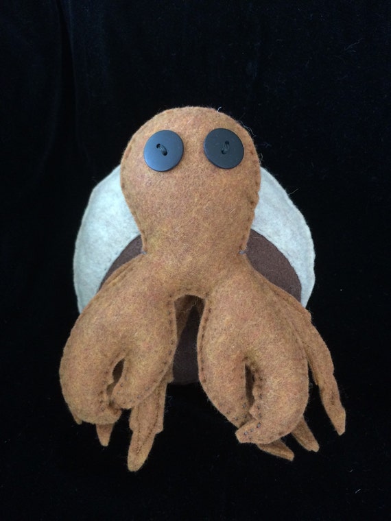 hermit crab plush