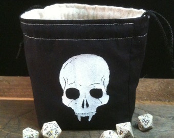 Vampire Skull Dice Bag